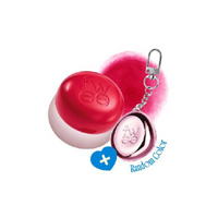 FWEE Lip&Cheek Blurry Pudding Pot RD02 Mule 5 g + Pendant Keyring - 2w1 pomadka i róż do policzków + breloczek