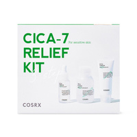 COSRX CICA-7 Relief Kit CICA Trial Kit (3 step) - Zestaw testowy z wąkrotą azjatycką (3 kroki)