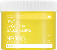 NEOGEN - Lemon Bright PHA Gauze Peeling, 190ml/30EA - Płatki peelingujące z witaminą C