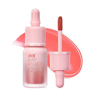 Peripera Ink Airy Velvet No. 022 Center Peach 4 g - Długotrwała pomadka w płynie